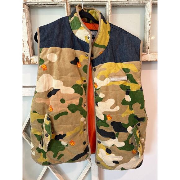 Billionaire Boys Club Other - Billionaire Boys Club size XXL corduroy camouflage puffer vest